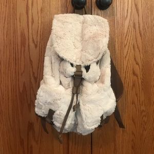 Furry backpack